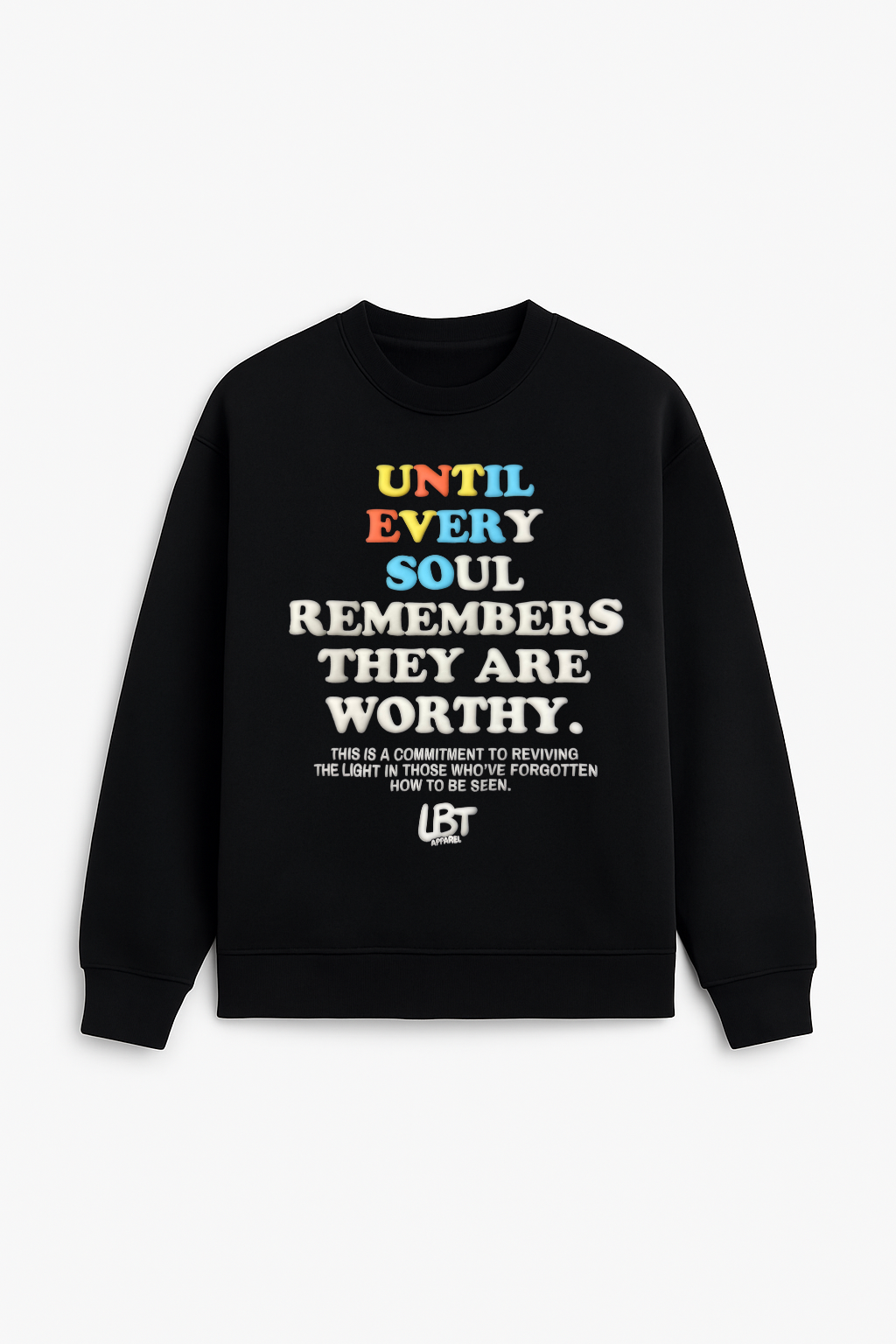 WORTHY – Signature Puff Sweatshirt